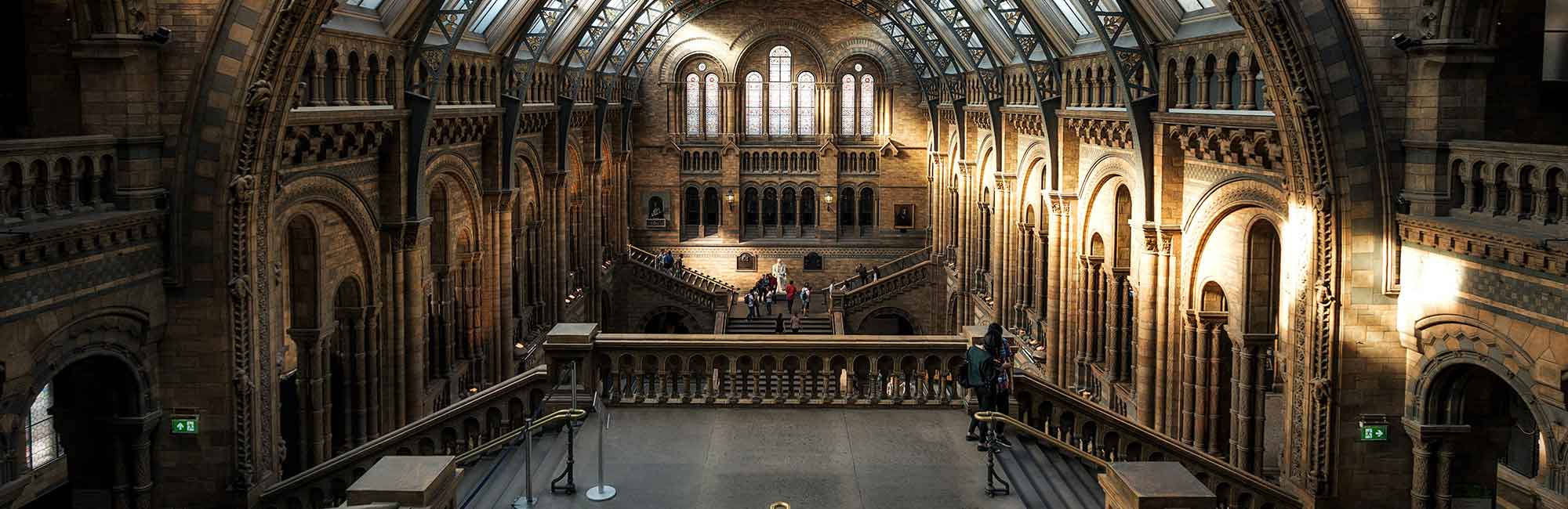 interior of the history department building